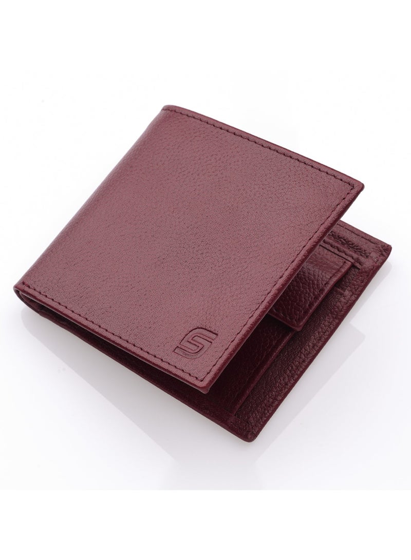 SLIMTA Men's Genuine Leather Wallet with 6 Card Slots Slim Bifold Wallet for Men Leather Wallet Stylish and Durable Men's Wallet - Image 2